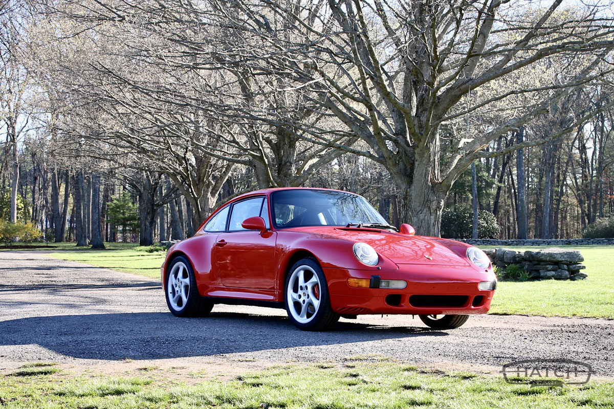 1998 Porsche C4S in Red