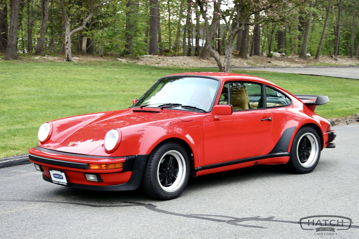 1987 Porsche 911 Turbo in Guards Red
